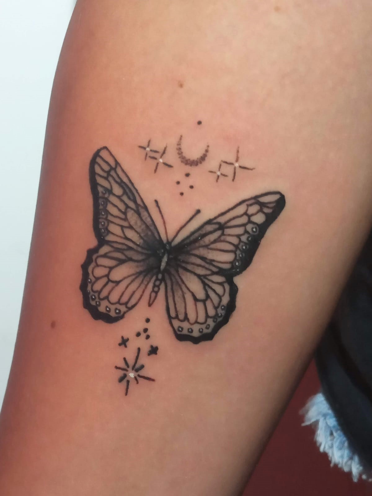 tatuagem 10 - borboleta