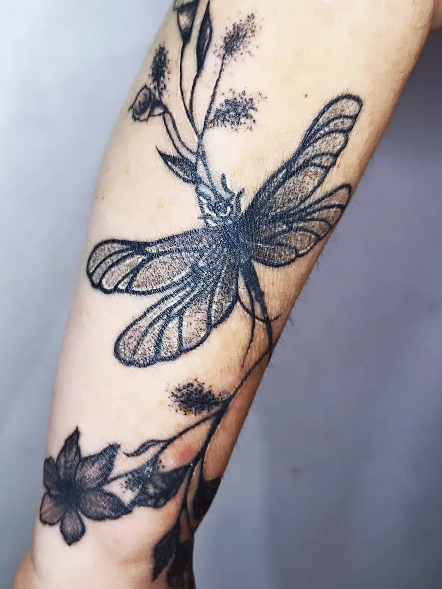 tatuagem 11 - mariposa