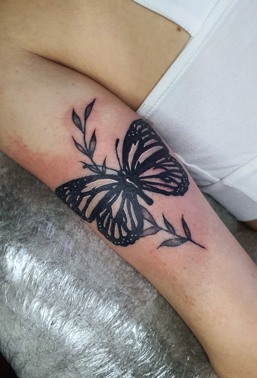 tatuagem 13 - borboleta